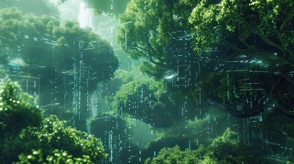 Innovative green technologies, smart systems and recycling for environmental sustainability. Generative Ai.