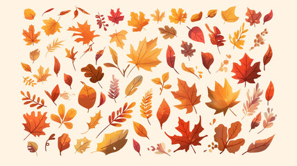 autumn leaves collection