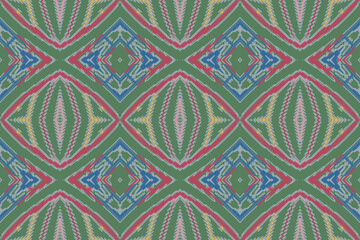 African Ikat paisley embroidery.geometric ethnic oriental seamless pattern traditional.Aztec style. Native american Southwest design Aztec pattern