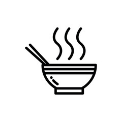 bowl icon vector design template elegant style