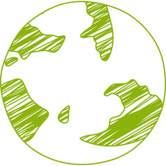Hand Drawn Earth Illustration