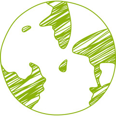 Hand Drawn Earth Illustration