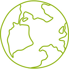 Hand Drawn Earth Illustration