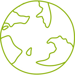 Hand Drawn Earth Illustration