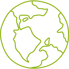 Hand Drawn Earth Illustration