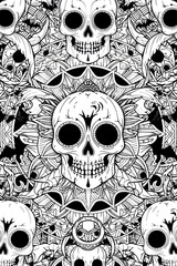 Halloween, Colouring in Page