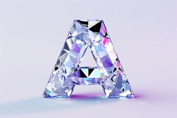 diamond shaped letter A with a diamond shaped letter B on top of it