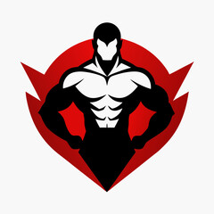 GYM Fitness Club Logo Design Icon Vector Art Illustration Template