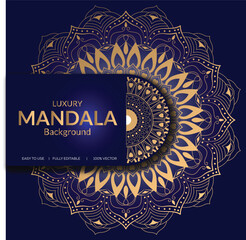 New Luxury Mandala design. Mandala illustration.