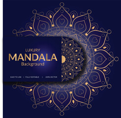 New Luxury Mandala design. Mandala illustration.