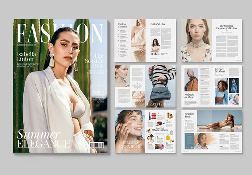 Fashion Magazine Template