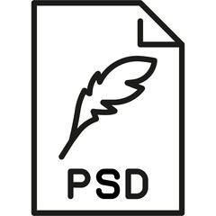 PSD Format File Icon