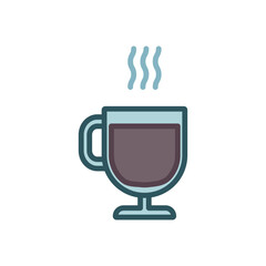 cup icon vector design template elegant style 