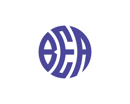 BEA logo design vector template. BEA logo design.