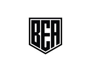 BEA logo design vector template. BEA logo design.