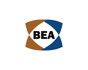 BEA logo design vector template. BEA logo design.