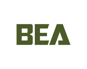 BEA logo design vector template. BEA logo design.