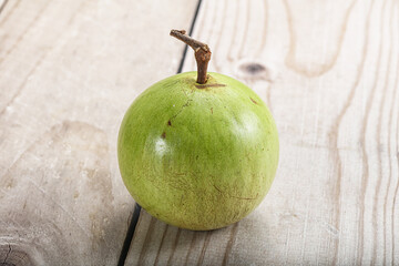 Tropical sweet fruit Sapote Star apple