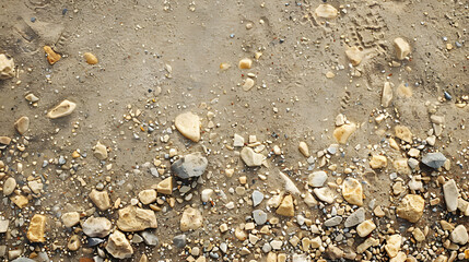 Sand and gravel ground