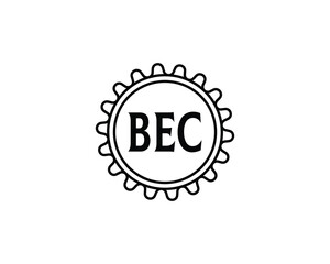 BEC logo design vector template. BEC logo design.