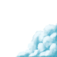 Naklejka premium Cloud