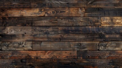 Rustic Wooden Wall Panel Texture