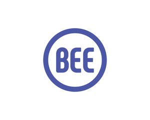 BEE Logo design vector template. BEE logo design.