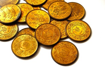 日本の古銭　一銭