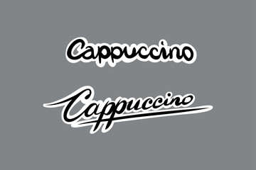 Stylized lettering Set. Inscription 