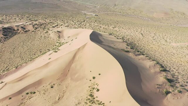 Singing Dunes Drone Reveal in Altyn Emel National Park in Kazakhstan