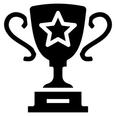 Trophy Icons For Design Elements 