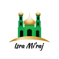 isra miraj vector