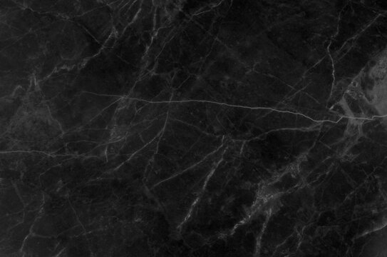 Black background marble wall texture for design art work.