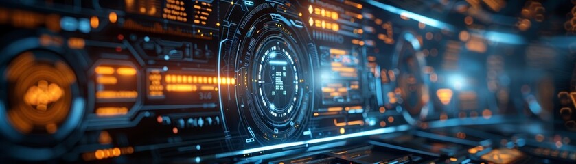 Obraz premium Abstract swirling galaxy with vibrant colors and intricate details.