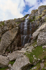 Waterfall in the mountains