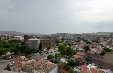 Obraz premium Historical antique works of Bergama, acropolis, kizilavlu, asclepion,