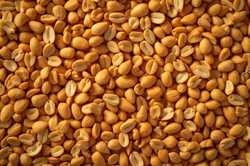 Naklejka premium Aesthetic Presentation of Unshelled Peanuts for Peanut Enthusiasts
