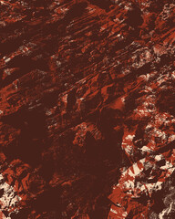 Dusty Red Grunge Texture Background