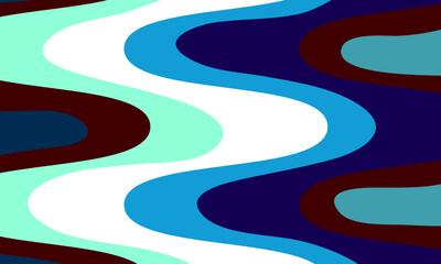 Vertical wavy lines pattern. multicolor waves, smooth liquid color background. vintage abstract background.