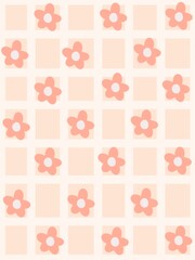 seamless pattern with flowers