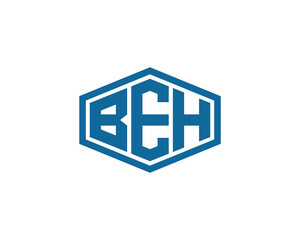 BEH Logo design vector template. BEH logo design.