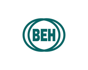 BEH Logo design vector template. BEH logo design.