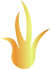 Fire icon  hot symbol