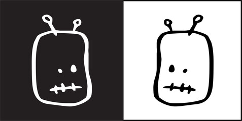  IIlustration Vector graphics of Tombats icon