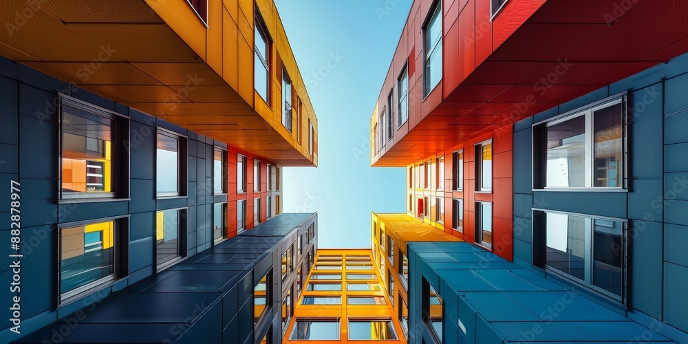 Canvas Prints glass minmalistic architectural forms