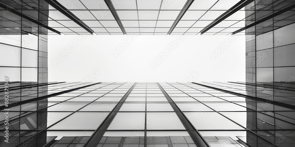 Canvas Prints glass minmalistic architectural forms