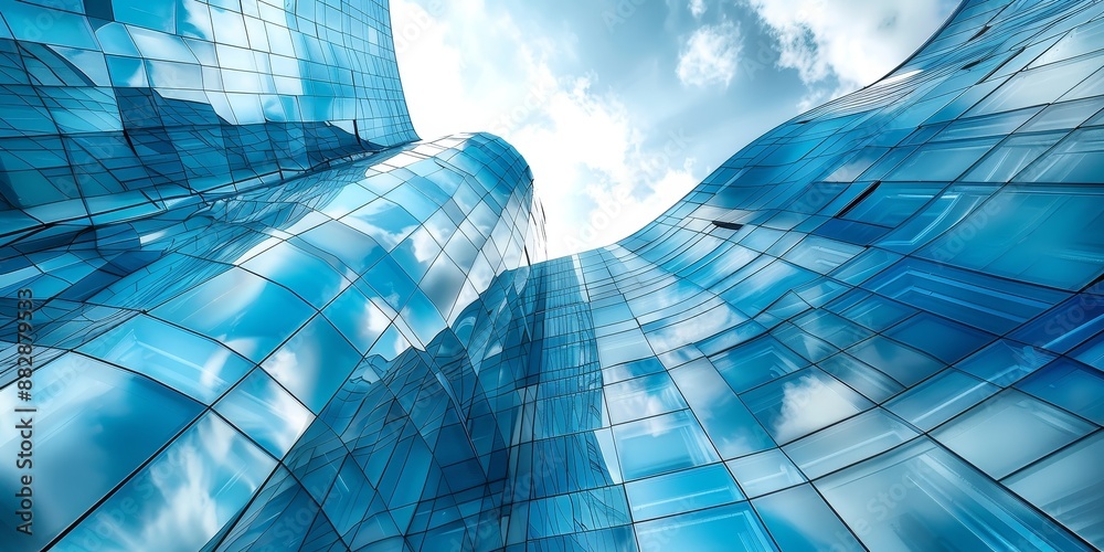 Canvas Prints glass minmalistic architectural forms