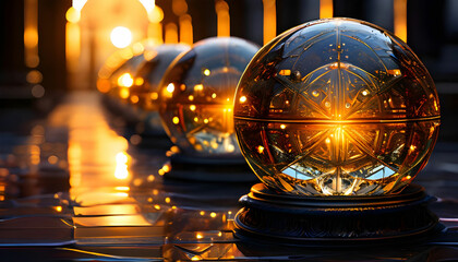 Satisfyingly metallic rainbow balls