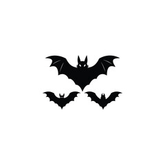 halloween bat and bats