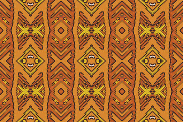 Ethnic Aztec fabric carpet mandala ornament native boho chevron textile.Geometric African American oriental traditional vector illustrations. Embroidery style.